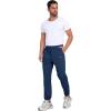 imageLittle Donkey Andy Mens UltraStretch Pants Breathable Quick Dry Lightweight Pants for Active Travel HikingDeep Blue