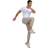 imageLittle Donkey Andy Mens UltraStretch Pants Breathable Quick Dry Lightweight Pants for Active Travel HikingKhaki