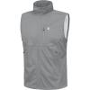 imageLittle Donkey Andy Mens Lightweight Softshell Vest Windproof Sleeveless Jacket for Travel Hiking Running GolfLight Iron Gray