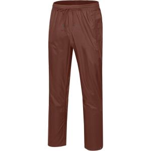 imageLittle Donkey Andy Mens Lightweight Packable Waterproof Rain Pants with Pockets for Hiking Travel FishingDark Red