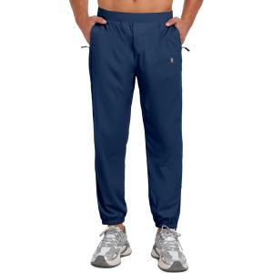 imageLittle Donkey Andy Mens UltraStretch Pants Breathable Quick Dry Lightweight Pants for Active Travel HikingDeep Blue