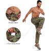 imageLittle Donkey Andy Mens Quick Dry UPF 50 Cargo Pants Stretch Lightweight Outdoor Hiking PantsUtility Camo