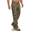 imageLittle Donkey Andy Mens Quick Dry UPF 50 Cargo Pants Stretch Lightweight Outdoor Hiking PantsUtility Camo