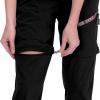 imageLittle Donkey Andy Womens Hiking Zip Off Capri Pants Lightweight Quick Dry UPF 50 Convertible Shorts with 4 PocketsCapris Black