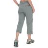 imageLittle Donkey Andy Womens Hiking Zip Off Capri Pants Lightweight Quick Dry UPF 50 Convertible Shorts with 4 PocketsCapris Castor Gray