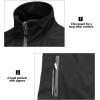imageLittle Donkey Andy Womens Lightweight Softshell Vest Windproof Sleeveless Jacket for Running Hiking TravelBlackreflective