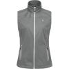 imageLittle Donkey Andy Womens Lightweight Softshell Vest Windproof Sleeveless Jacket for Running Hiking TravelGrayreflective