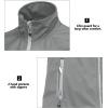 imageLittle Donkey Andy Womens Lightweight Softshell Vest Windproof Sleeveless Jacket for Running Hiking TravelGrayreflective