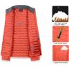 imageLittle Donkey Andy Womens Puffer Jacket Lightweight Warm Hiking Jacket with PostConsumer Synthetic InsulationOrange