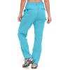 imageLittle Donkey Andy Womens Stretch Convertible Pants Zip Off Quick Dry Hiking PantsBlue Radiance