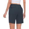 imageLittle Donkey Andy Womens Stretch Quick Dry Shorts for Hiking Camping TravelBlack Heather