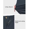 imageLittle Donkey Andy Womens Stretch Quick Dry Shorts for Hiking Camping TravelBlack Heather