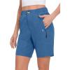 imageLittle Donkey Andy Womens Stretch Quick Dry Shorts for Hiking Camping TravelBlue Heather