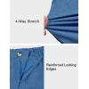 imageLittle Donkey Andy Womens Stretch Quick Dry Shorts for Hiking Camping TravelBlue Heather