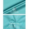 imageLittle Donkey Andy Womens Winter Lightweight Warm Fleece Running Jacket Breathable Thumbholes Thermal Hiking JacketSky Blue