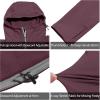 imageLittle Donkey Andy Womens Winter Lightweight Warm Fleece Running Jacket Breathable Thumbholes Thermal Hiking JacketUpgraded Ruby Wine