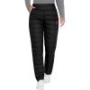 imageLittle Donkey Andy Down Pants for Women Lightweight Puffy Sweat Pants High Waist Puffer Sweatpants Quilted Snow Ski TrousersBlack