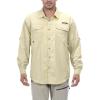 imageLittle Donkey Andy Mens UPF 50 UV Protection Shirt Long Sleeve Fishing Hiking ShirtLight Khaki