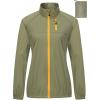 imageLittle Donkey Andy Womens Lightweight Rain Cycling Stretch Jacket with Hood Windproof and Waterproof Ultralight PackableB7upgradesage