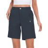 imageLittle Donkey Andy Womens Stretch Quick Dry Shorts for Hiking Camping TravelBlack Heather