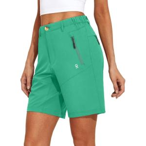 imageLittle Donkey Andy Womens Stretch Quick Dry Shorts for Hiking Camping TravelA1 Green