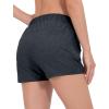 imageLittle Donkey Andy Womens 3 inch Hiking Shorts Quick Dry Lightweight Summer Athletic Shorts with Zipper PocketsDark Gray