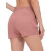 imageLittle Donkey Andy Womens 3 inch Hiking Shorts Quick Dry Lightweight Summer Athletic Shorts with Zipper PocketsLight Pink