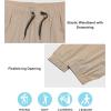 imageLittle Donkey Andy Womens Hiking Pants Lightweight Quick Dry Outdoor Running CargoLight Khaki