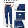 imageLittle Donkey Andy Womens Hiking Pants Lightweight Quick Dry Outdoor Running CargoNavy Blue