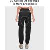 imageLittle Donkey Andy Womens Hiking Pants Lightweight Quick Dry Outdoor Running CargoSimple Black
