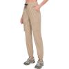 imageLittle Donkey Andy Womens Hiking Pants Lightweight Quick Dry Outdoor Running CargoLight Khaki