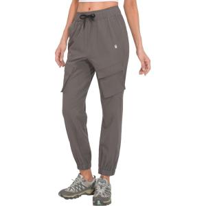 imageLittle Donkey Andy Womens Hiking Pants Lightweight Quick Dry Outdoor Running CargoDark Gray