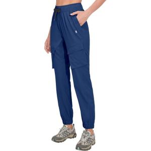 imageLittle Donkey Andy Womens Hiking Pants Lightweight Quick Dry Outdoor Running CargoNavy Blue