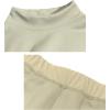 imageWomens Fleece Thermal Underwear Set Lightweight Warm Base Layers Long Johns for Hiking Skiing DivingA Light Khaki
