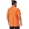 imageLittle Donkey Andy Mens Lightweight Quick Dry Button Down Shirts for Golf Hiking Casual Breathable UPF50Orange