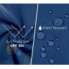 imageLittle Donkey Andy Mens Lightweight Quick Dry Shirts for Hiking Travel Breathable UPF50 Relaxed FitBlue