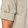 imageLittle Donkey Andy Mens Lightweight Quick Dry Shirts for Hiking Travel Fishing Long Sleeve UPF50 Cargo PocketsBeige