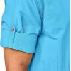 imageLittle Donkey Andy Mens Lightweight Quick Dry Shirts for Hiking Travel Fishing Long Sleeve UPF50 Cargo PocketsBlue