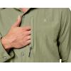 imageLittle Donkey Andy Mens Lightweight Quick Dry Shirts for Hiking Travel Fishing Long Sleeve UPF50 Cargo PocketsSage