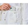 imageLittle Donkey Andy Mens Lightweight Quick Dry Shirts for Hiking Travel Fishing Long Sleeve UPF50 Cargo PocketsWhite