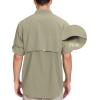 imageLittle Donkey Andy Mens QuickDry Stretch Long Sleeve Shirt for Hiking TravelSage A1