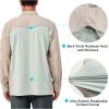 imageLittle Donkey Andy Mens UPF 50 UV Protection Long Sleeve Lightweight Shirt Breathable Quick Dry Hiking Fishing ShirtsLight Khaki