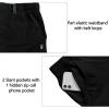 imageLittle Donkey Andy Mens Golf Hiking Cargo Shorts Quick Dry Stretch Lightweight Outdoor Shorts with Zipper Pockets9 InchBlack