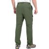 imageLittle Donkey Andy Mens Stretch Convertible Pants ZipOff QuickDry Hiking Pants UV Protection LightweightSage