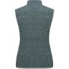 imageLittle Donkey Andy Womens Fleece Vest Full Zip SweaterLightweight Warm Sleeveless Jacket for Hiking GolfHeathered Deep Green