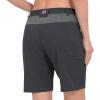 imageLittle Donkey Andy Womens Hiking Shorts 105 Inch Inseam Lightweight Quick Dry Running Golf Shorts with Zipper PocketsBlack Heather