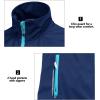 imageLittle Donkey Andy Womens Lightweight Softshell Vest Windproof Sleeveless Jacket for Running Hiking TravelBluereflective
