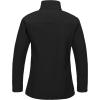 imageLittle Donkey Andy Womens Lightweight Stand Collar Jacket Water Resistant Windbreaker Fleece Lined Warm CoatBlack
