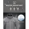 imageLittle Donkey Andy Womens Lightweight Stand Collar Jacket Water Resistant Windbreaker Fleece Lined Warm CoatIron Grey