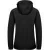 imageLittle Donkey Andy Womens Softshell Hiking Jackets Ski Snow Fleece Lined Lightweight Windproof Removable HoodBlack